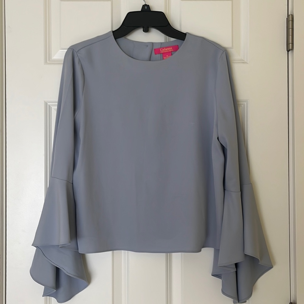 021🌸Catherine Malandrino Bell Sleeve Blouse🌸